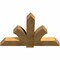 Ekena Millwork Redmond Rough Sawn Timber Gable Bracket, Western Red Cedar, 48"W x 32"H x 4"D x 6"F, 16/12 Pitch GBW048X32X0406RED00RWR - alternate 3